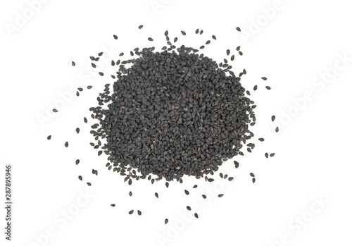 Pile black sesame