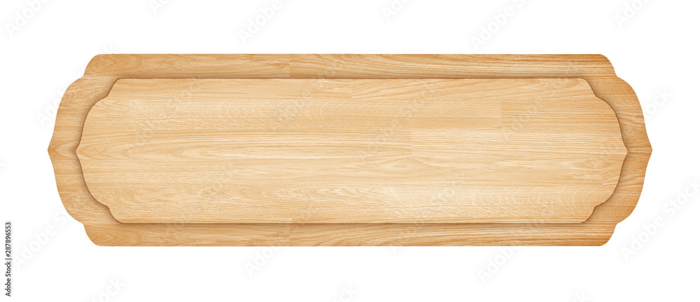 blank wooden sign slab isolated on white blank wooden sign slab isolated on white