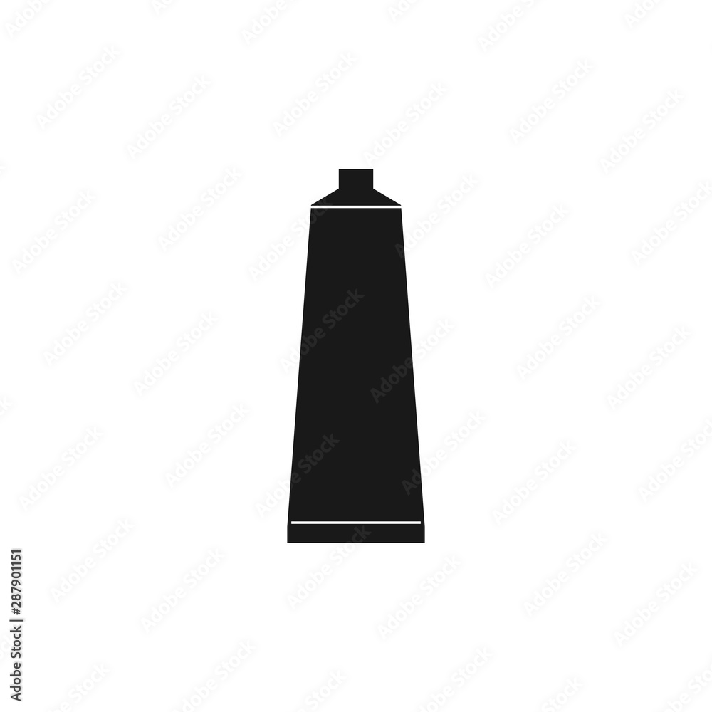 Cosmetics cream tube icon. Flat style vector EPS. Cosmetics cream tube icon. Flat style vector EPS.