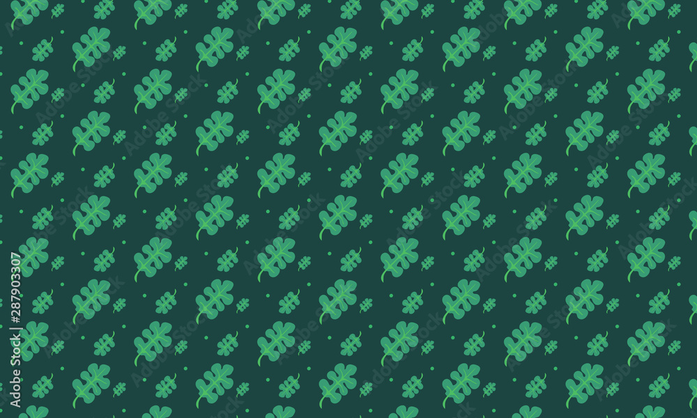 Leaves Pattern Background Leaves Pattern Background