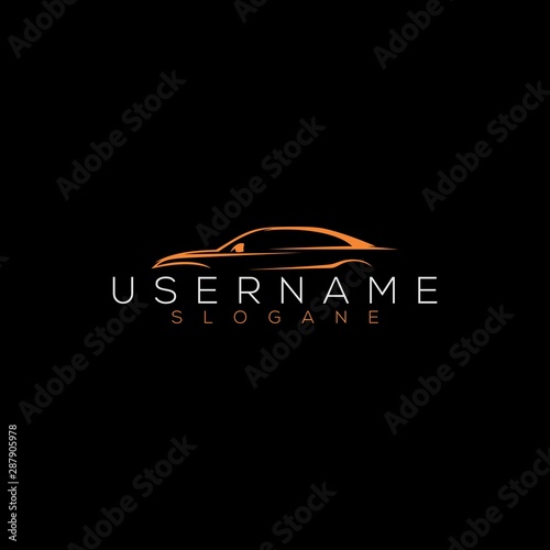 speed car logo vector