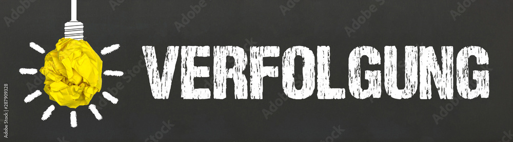 Obraz premium Verfolgung