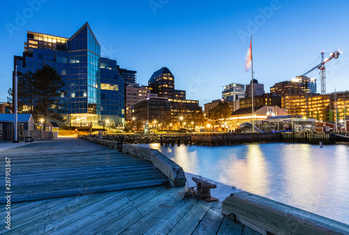 The Skyline of Halifax in Canada