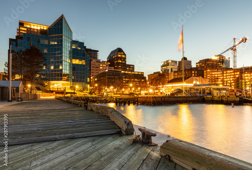 The Skyline of Halifax in Canada