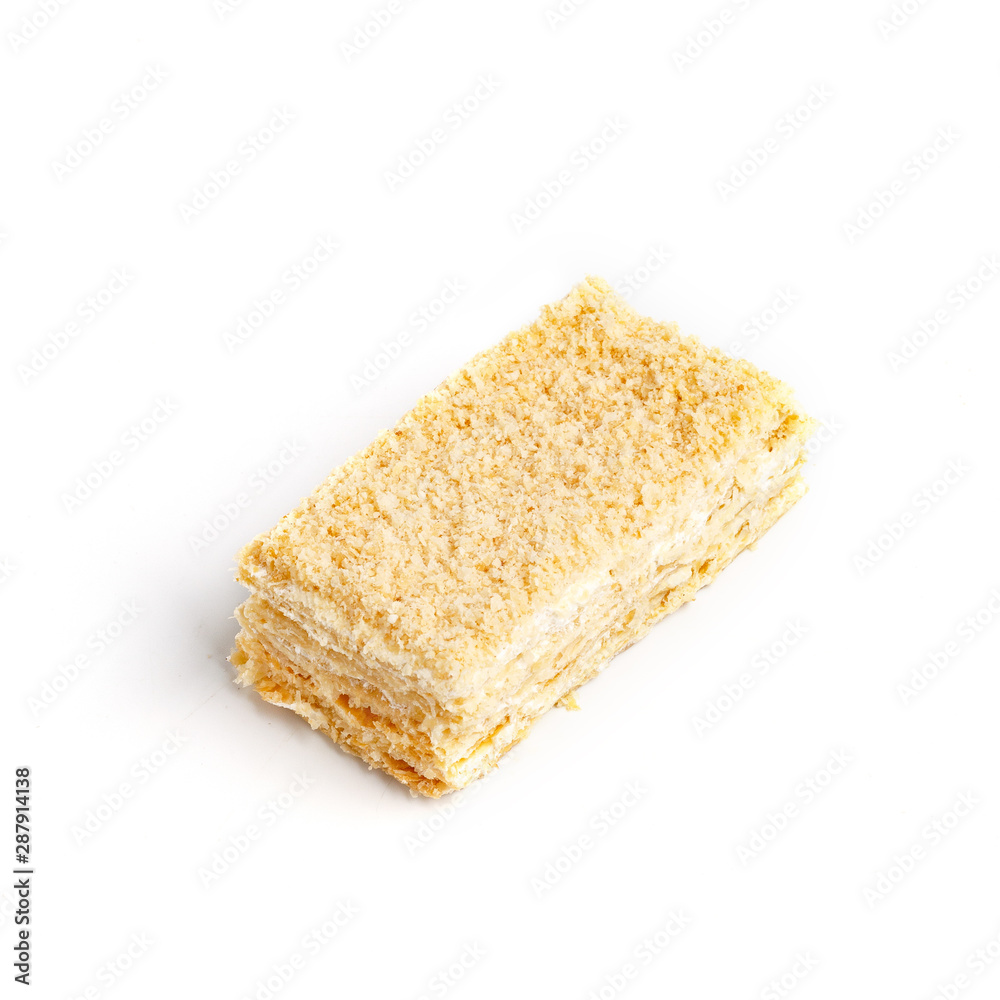 Flour confectionery, sweets. Isolated on a white background. Flour confectionery, sweets. Isolated on a white background.