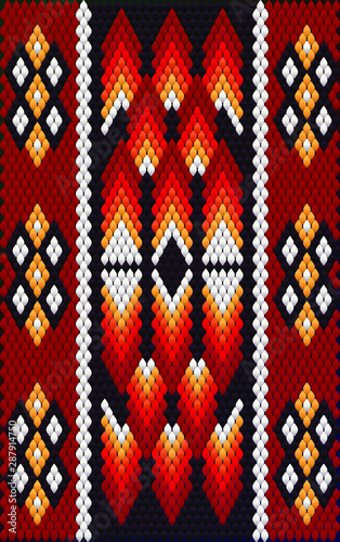The traditional ornament of the inhabitants of the east and the Arab world.