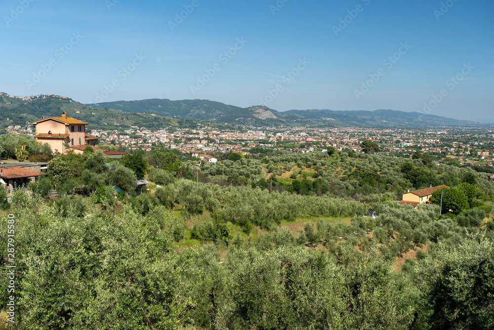 Rural landscape from Buggiano Castello, Tuscany