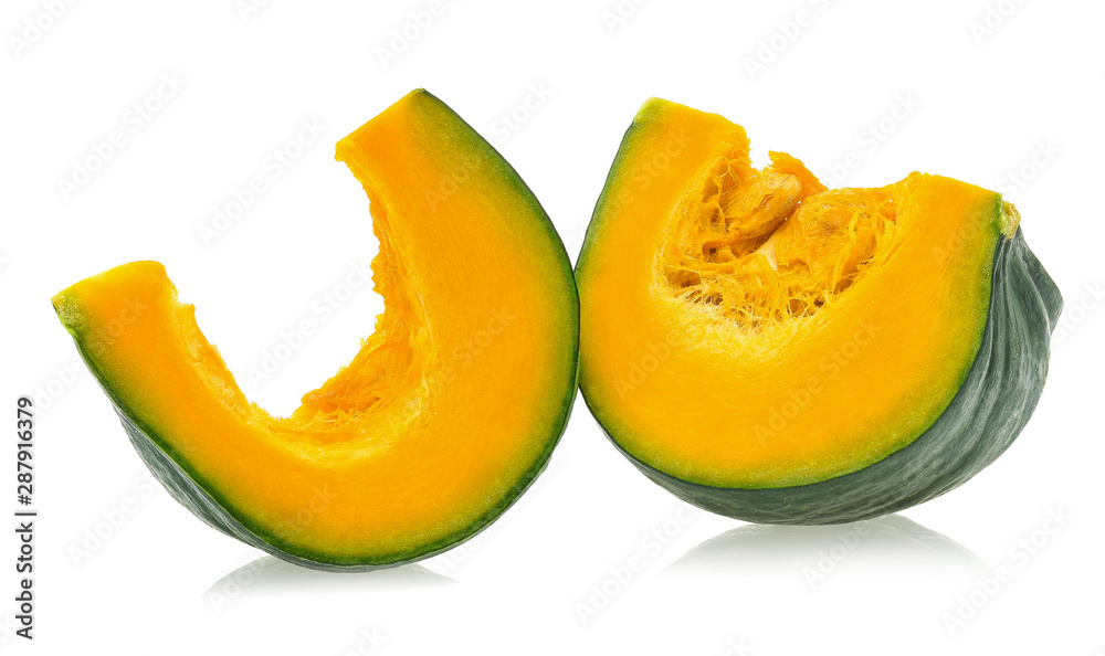 Green pumpkin isolated on white background. Green pumpkin isolated on white background.