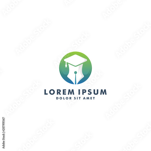 Education logo template vector illustration Free Download Education logo template vector illustration - GFXLoad