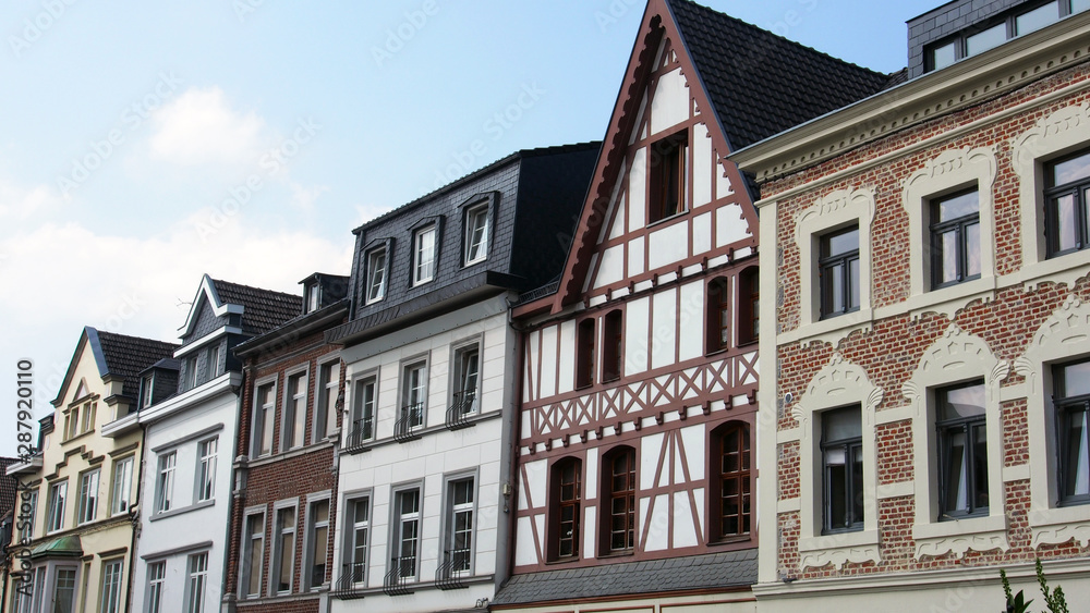 Fototapeta premium Altstadt von Eupen, Belgien