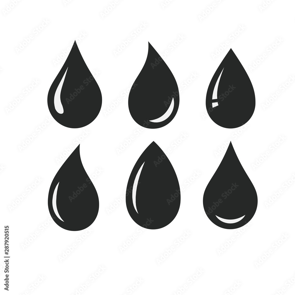 drop water icon vector design illustration drop water icon vector design illustration