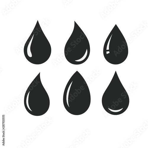 drop water icon vector design illustration
