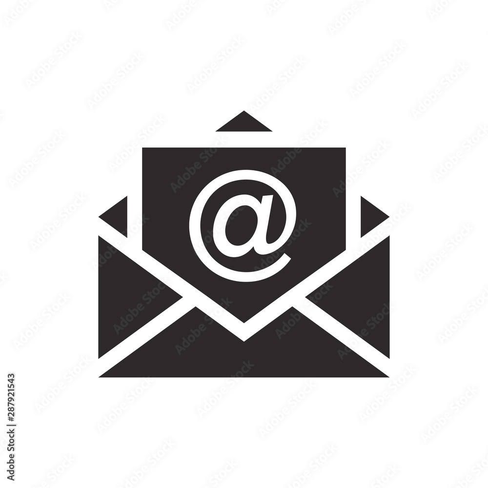 message, mail icon vector template message, mail icon vector template