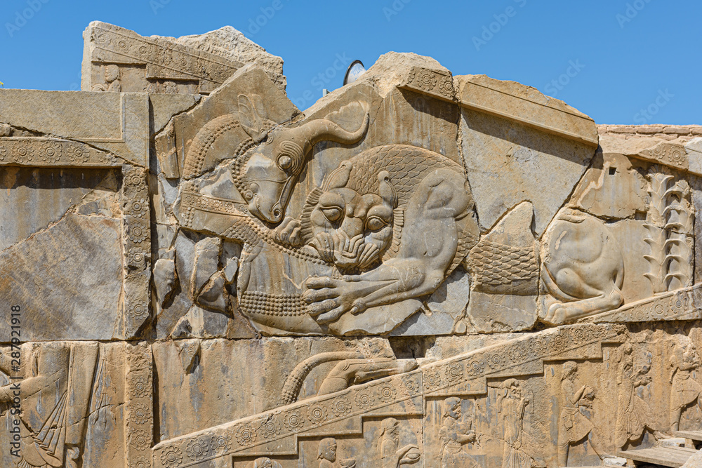 Persepolis ruins, near Shiraz, Fars, Iran
