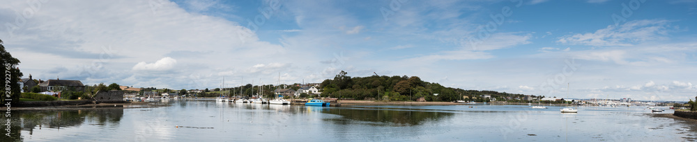 Panorama of the Millbrook, Torpoint, England