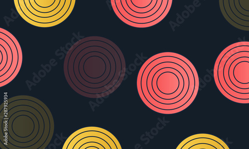 Circle Pattern Background