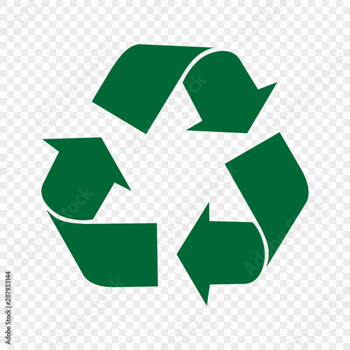 Recycle vector icon