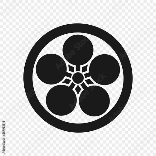 Symbol of Tenrikyo isolated