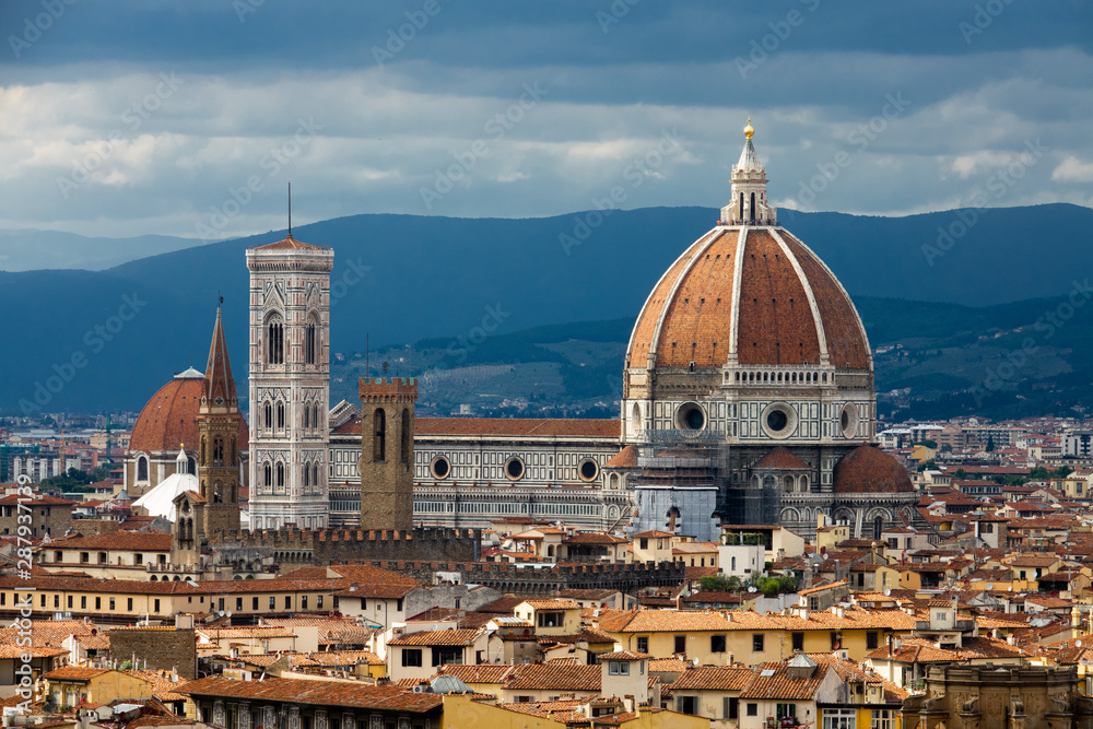  Florence, Cathedral of Santa Maria del Fiore. Italy