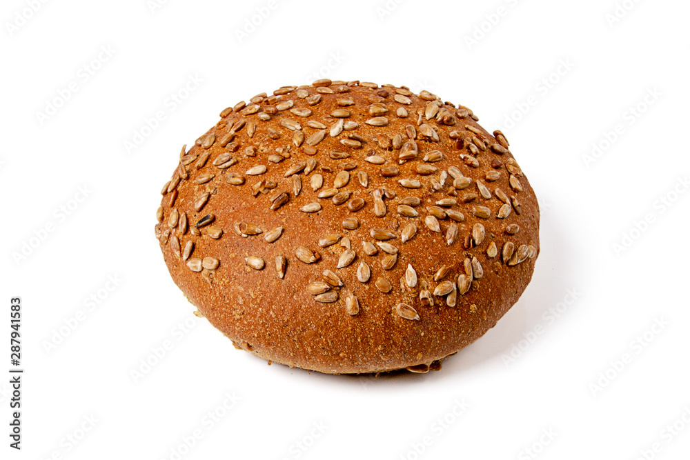 Whole wheat bread isolated on white background Whole wheat bread isolated on white background