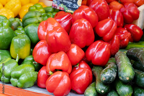 Photos vente de légumes