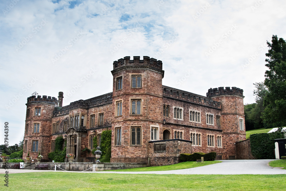 View of Mount Edgcumbe House, Cremyll, Plymouth, England, Europe