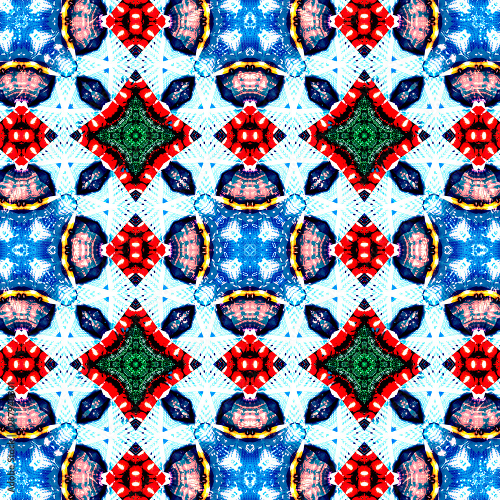 Geometric and abstract background texture design, futuristic background pattern, colorful kaleidoscope background and islamic ottoman art Geometric and abstract background texture design, futuristic background pattern, colorful kaleidoscope background and islamic ottoman art