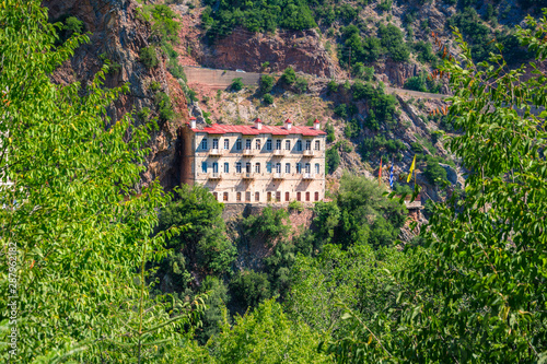 Wallpaper Mural Proussos monastery near Karpenisi town in Evrytania - Greece. The Monastery of Proussos was named from the Icon of Panagia Prousiotissa from Prousa in Minor Asia. Torontodigital.ca