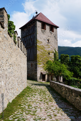 Tower monastery Saeben photo