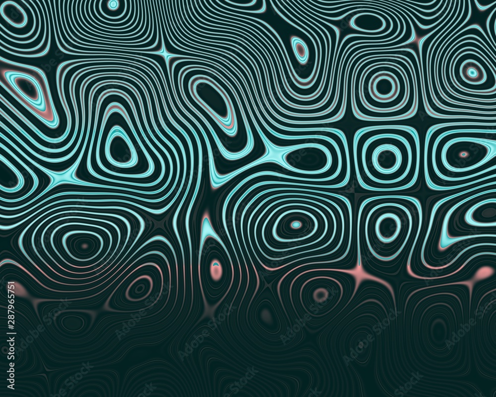 abstract background with waves