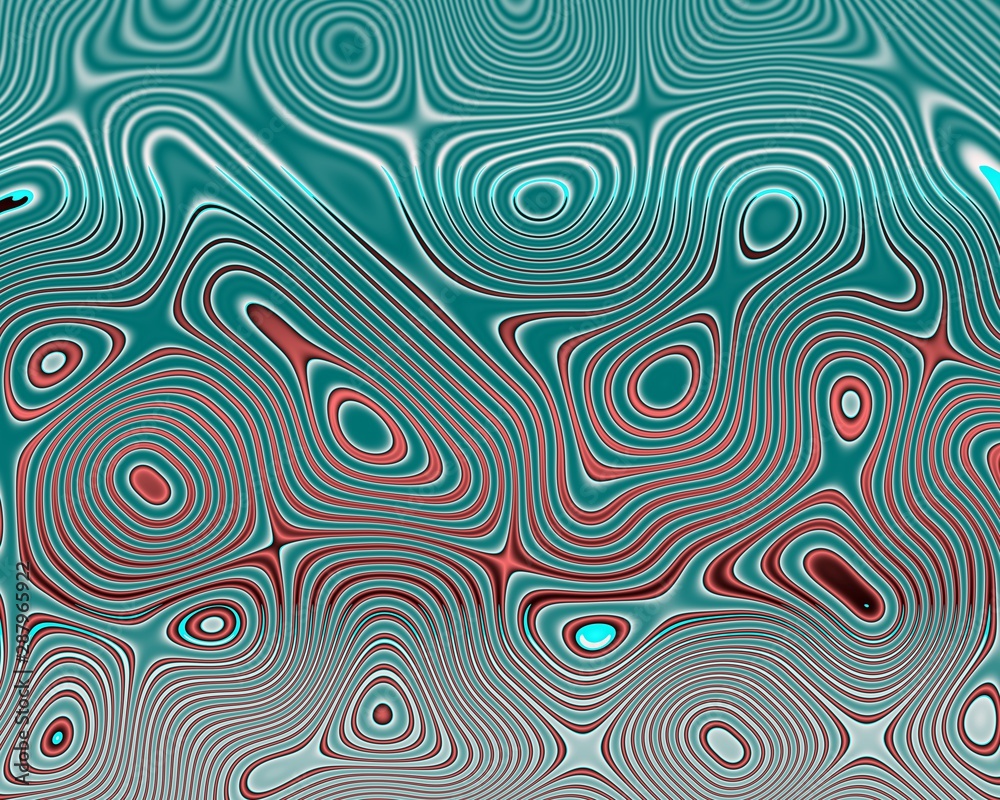 abstract background with waves