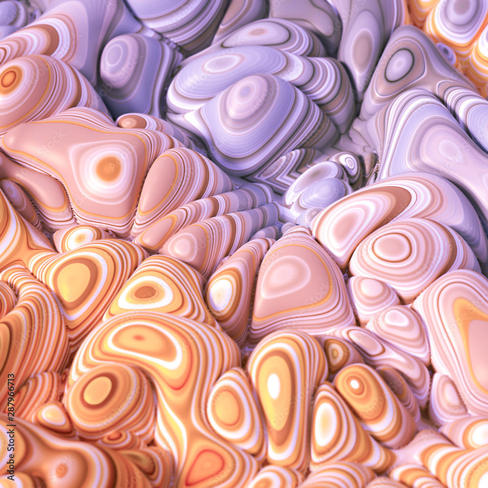 Colorful volumetric abstract background with texture. 3d illustration, 3d rendering. Colorful volumetric abstract background with texture. 3d illustration, 3d rendering.