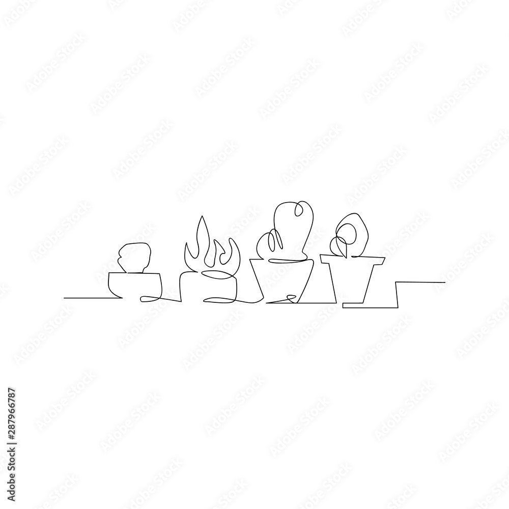 continuous line drawing of cactus set. isolated sketch drawing of cactus set line concept. outline thin stroke vector illustration continuous line drawing of cactus set. isolated sketch drawing of cactus set line concept. outline thin stroke vector illustration