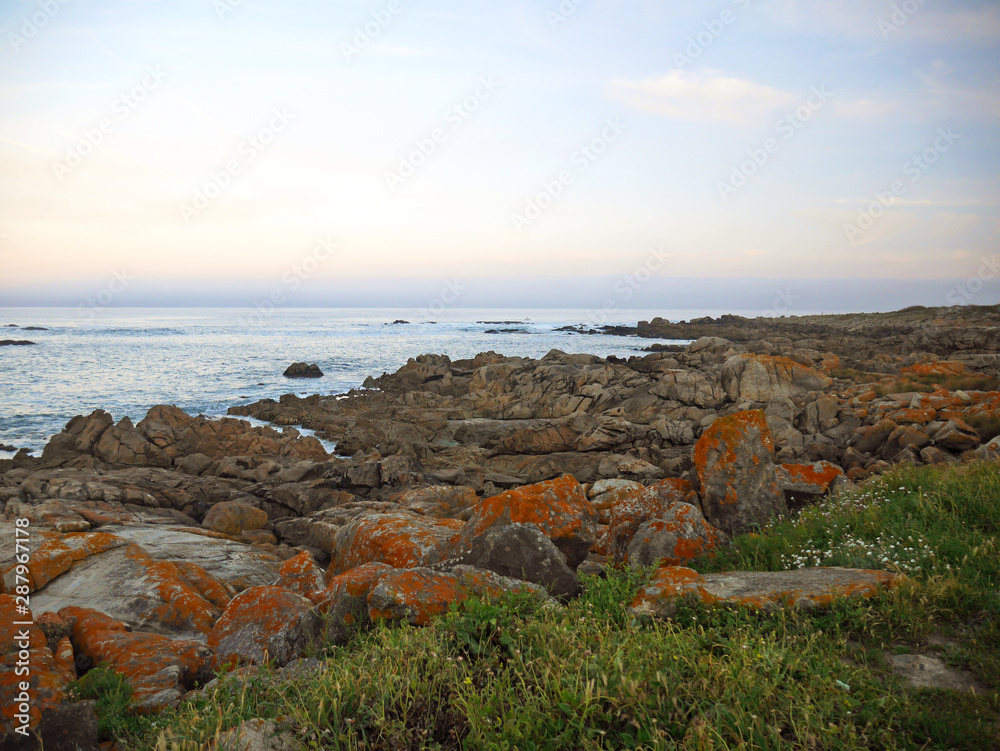 beach landscape cliff bay