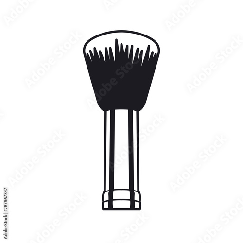 applicator make up thick brush accessory
