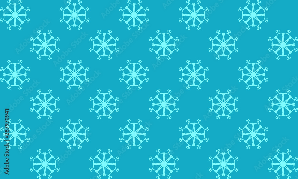 Snowflakes Pattern Design Snowflakes Pattern Design