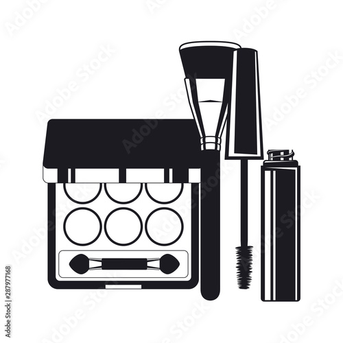 eyelashes and shadows make up product icon