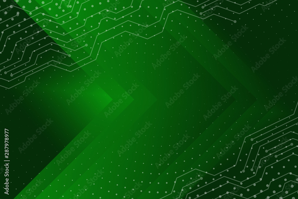 Obraz premium abstract, green, pattern, texture, design, wallpaper, grid, color, illustration, light, art, digital, textured, backdrop, shape, graphic, blue, metal, technology, decoration, image, fabric, square