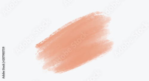 Pink watercolor background for your design, watercolor background concept, vector.