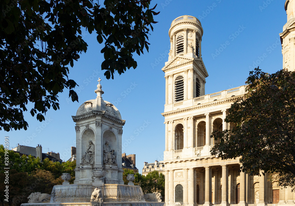 Eglise Saint-Sulpice  à Paris 