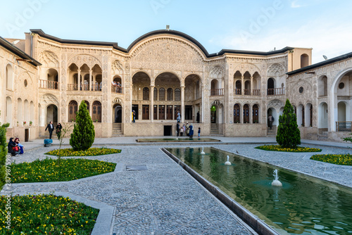 Tabatabai House, historic house museum in Kashan,Iran