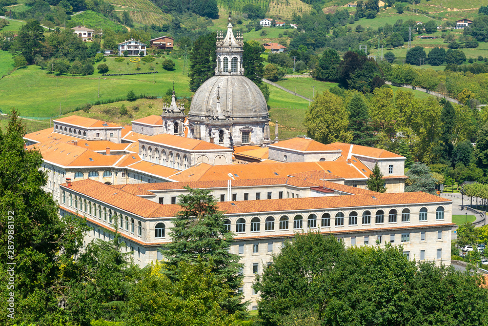 Sanctuary of Loyola, Azpeitia in Basque Country, Spain