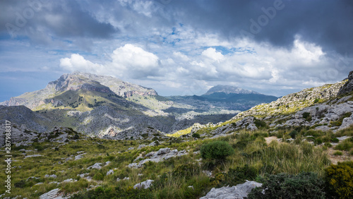 landscape of Sierra de Tramuntana, Mallorca, Spain