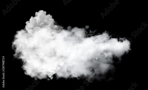 white clouds on black background