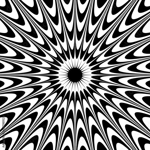 Abstract flash geometric pattern background vector design.