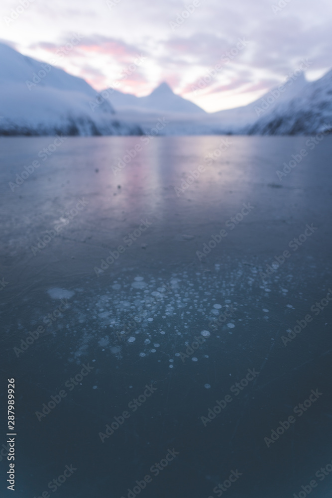 lake in the mountains