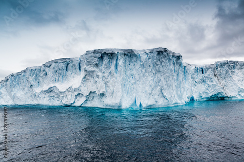 Table top iceberg in Antarctica, near Danko island