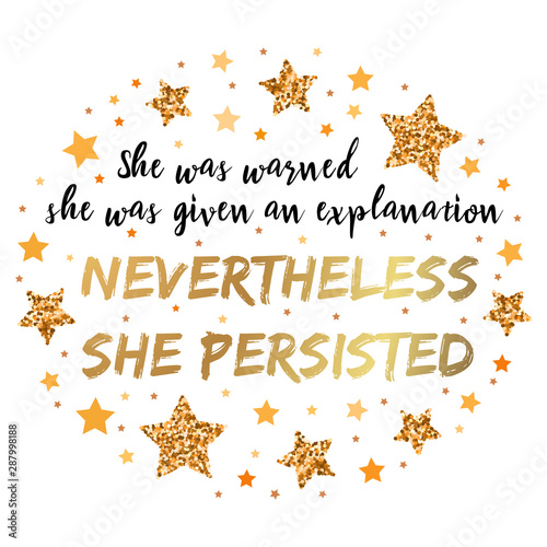 Tableau sur toile Hand drawn motivation, inspiration phrase. Isolated print.