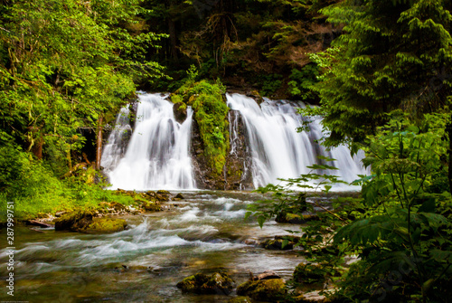 Gold Creek Falls outside Juneau In Alaska