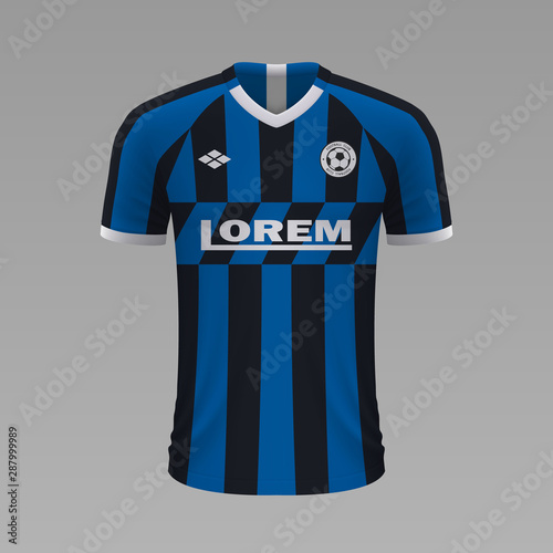 Realistic soccer shirt 2020
